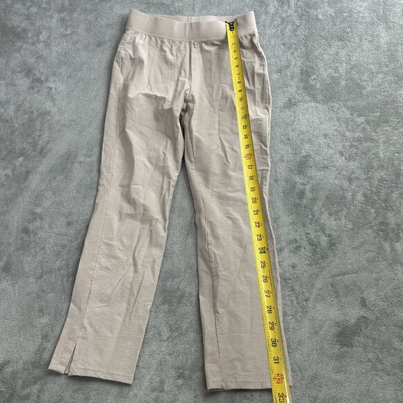 Eileen Fisher Pants Womens Sz XXS Beige Stretch Pull On Elastic Waist Casual - Picture 2 of 12